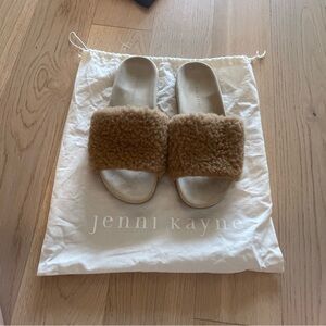 Jenni Kayne Shearling Slide Sandal